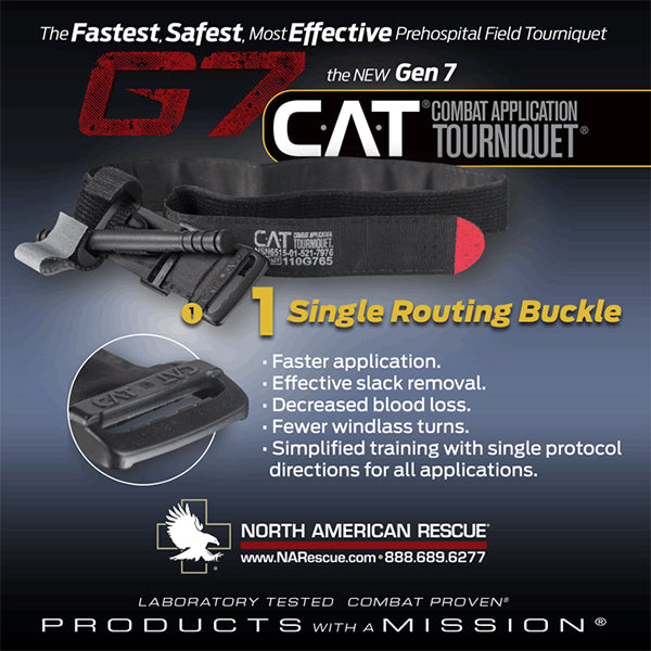 C-A-T GEN7 Original TOURNIQUET, schwarz