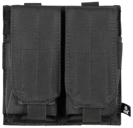 Magazintasche, 2-fach,"MOLLE", schwarz