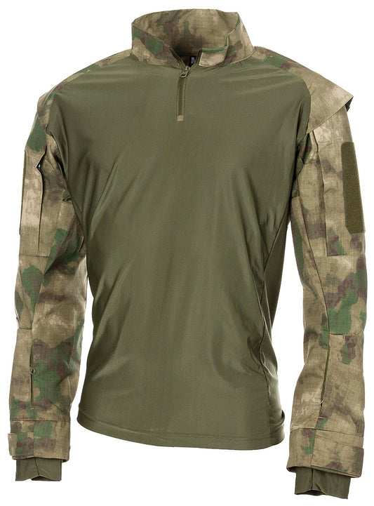 US Tactical Hemd, langarm, HDT-camo FG