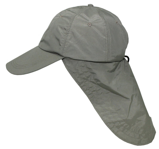 Casquette "Sahara", olive, protection du cou longue