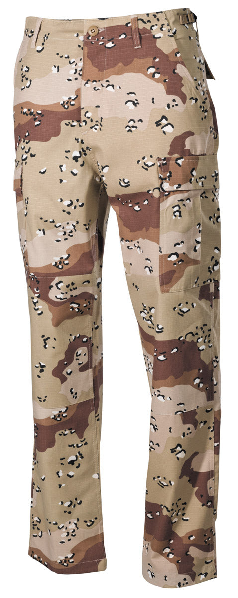 Pantalon de combat US, BDU, rip stop, 6 couleurs desert