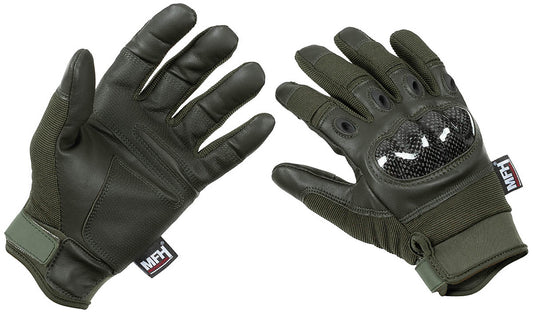 Tactical Handschuhe, "Mission" oliv