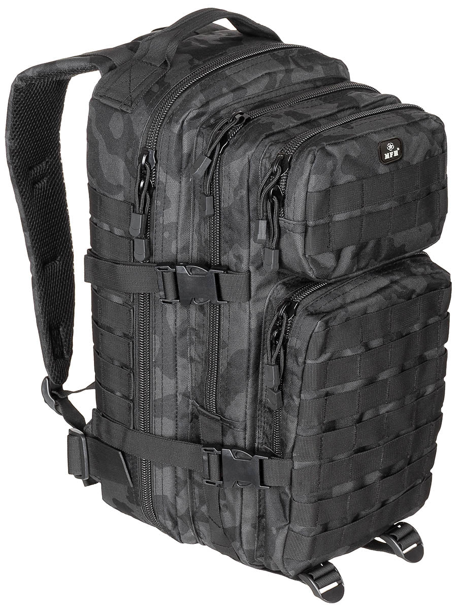 US Rucksack, Assault I, night-camo