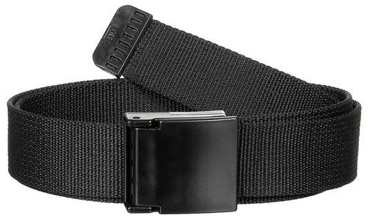 Ceinture américaine, "Stealth", noire, environ 4 cm