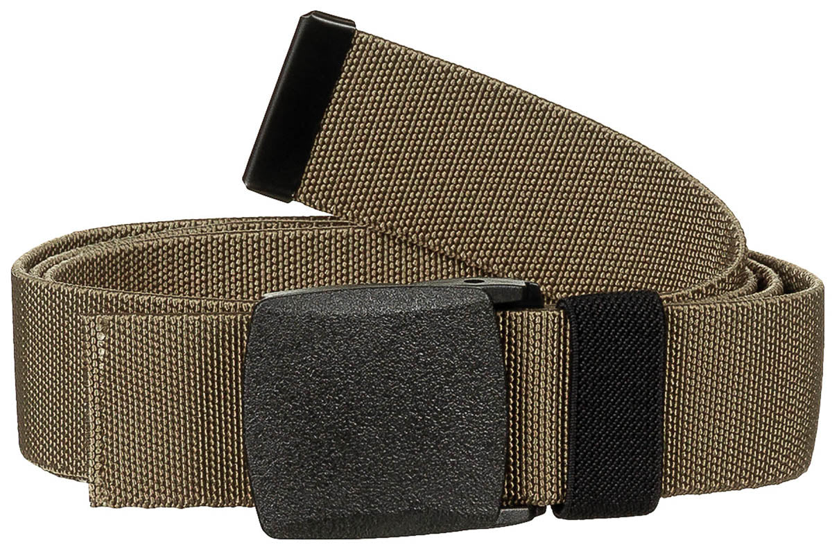 Ceinture, "Tactical Elastic", beige coyote, environ 3,7 cm