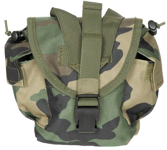 Trinkflaschen Tasche, "MOLLE", woodland