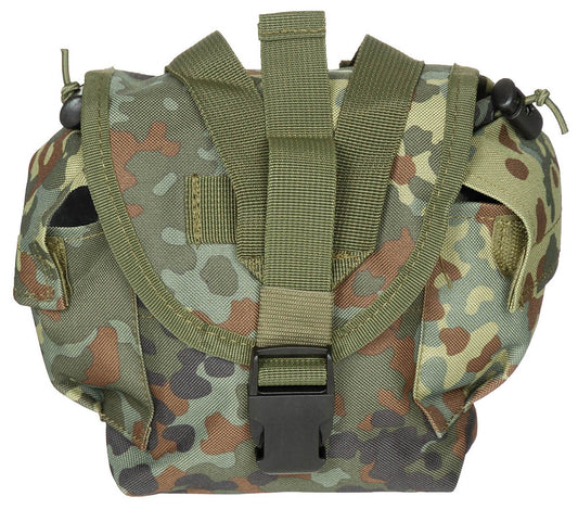 Trinkflaschen Tasche, "MOLLE", flecktarn