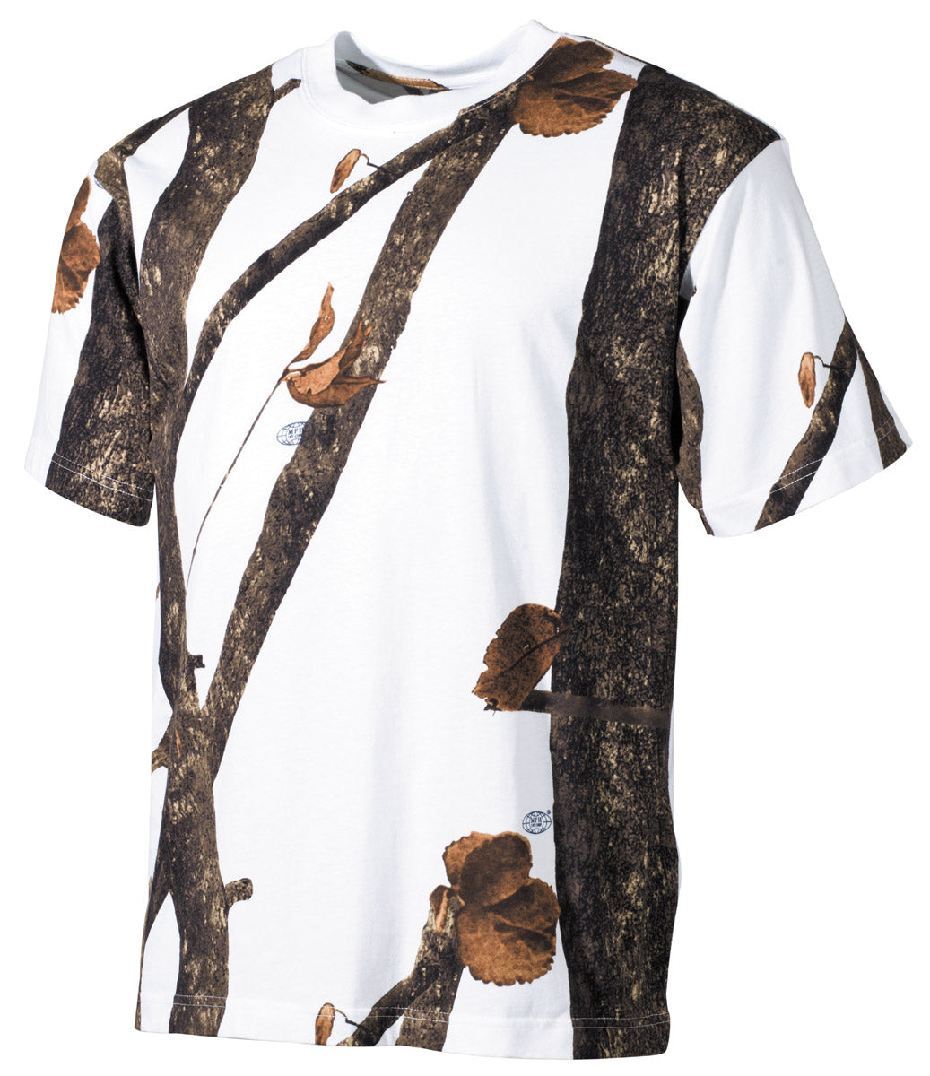 T-shirt US, demi manches, chasseur-neige, 170 g/m²