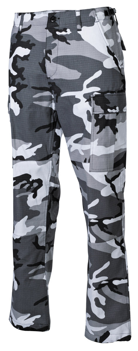 Pantaloni da combattimento americani, BDU, rip stop, urban