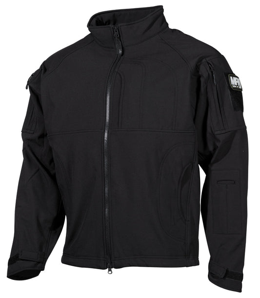 Softshell Jacke, "Liberty", schwarz