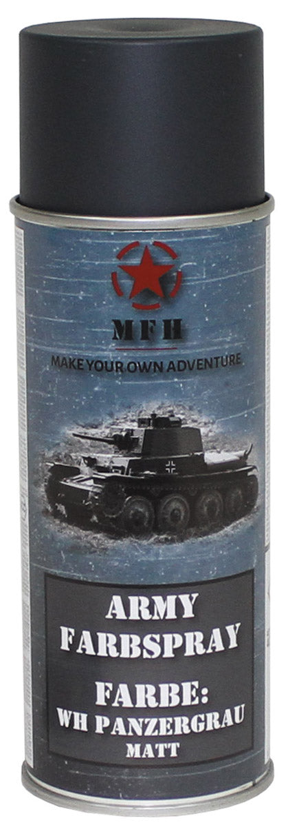 Spray couleur Army, WH PANZERGRAU, mat, 400 ml