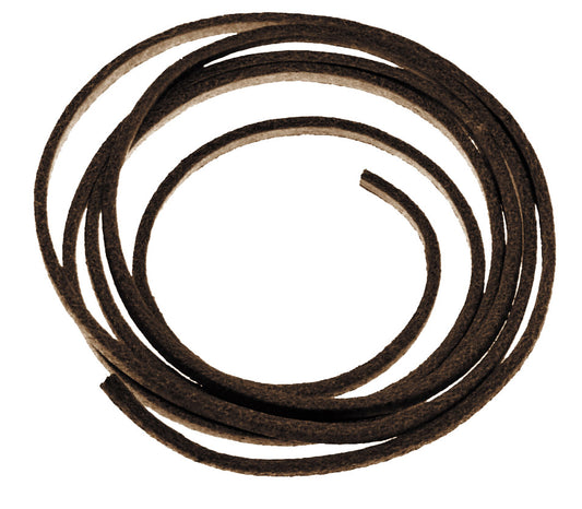 Bracelet en cuir, marron, environ 80 - 100 cm