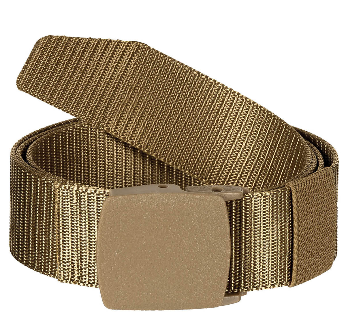 Ceinture "Tactical", beige coyote, environ 3,8 cm