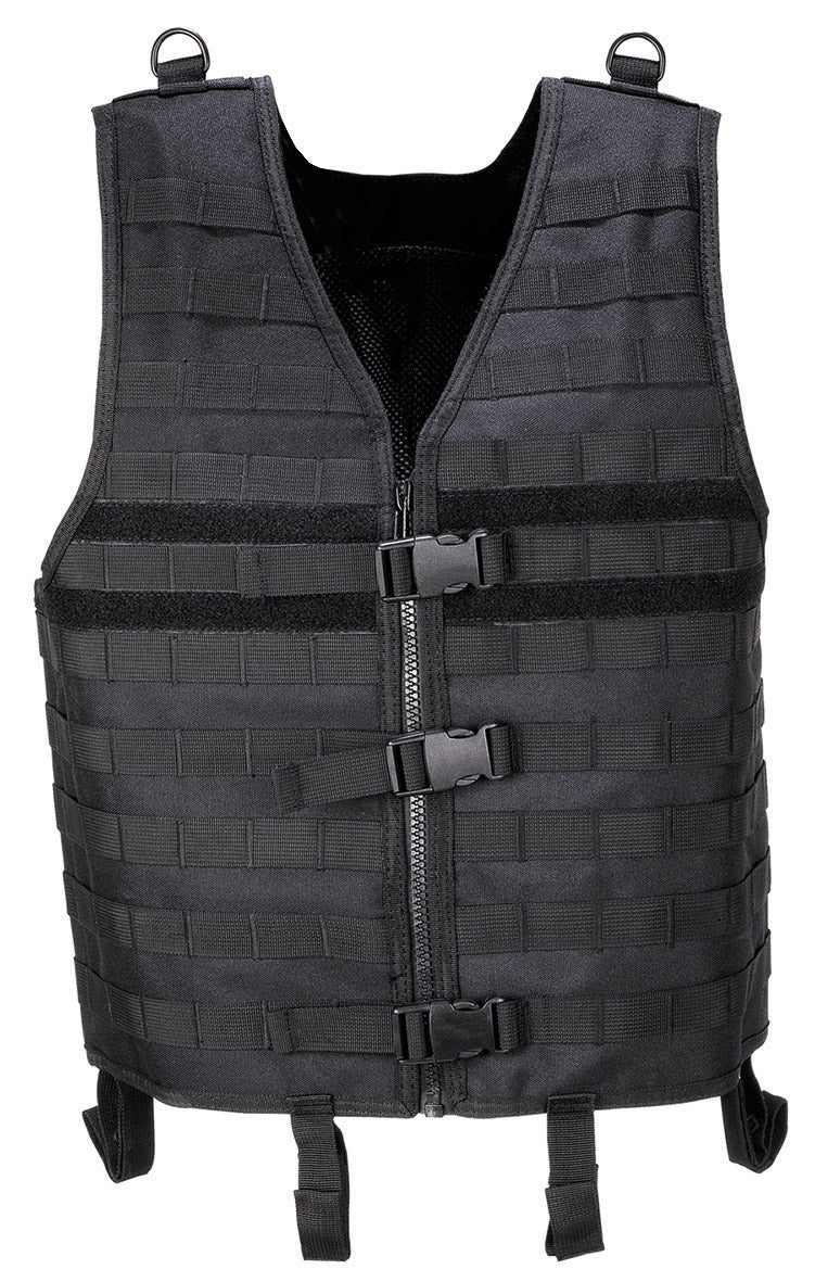 Gilet, "MOLLE Light", nero