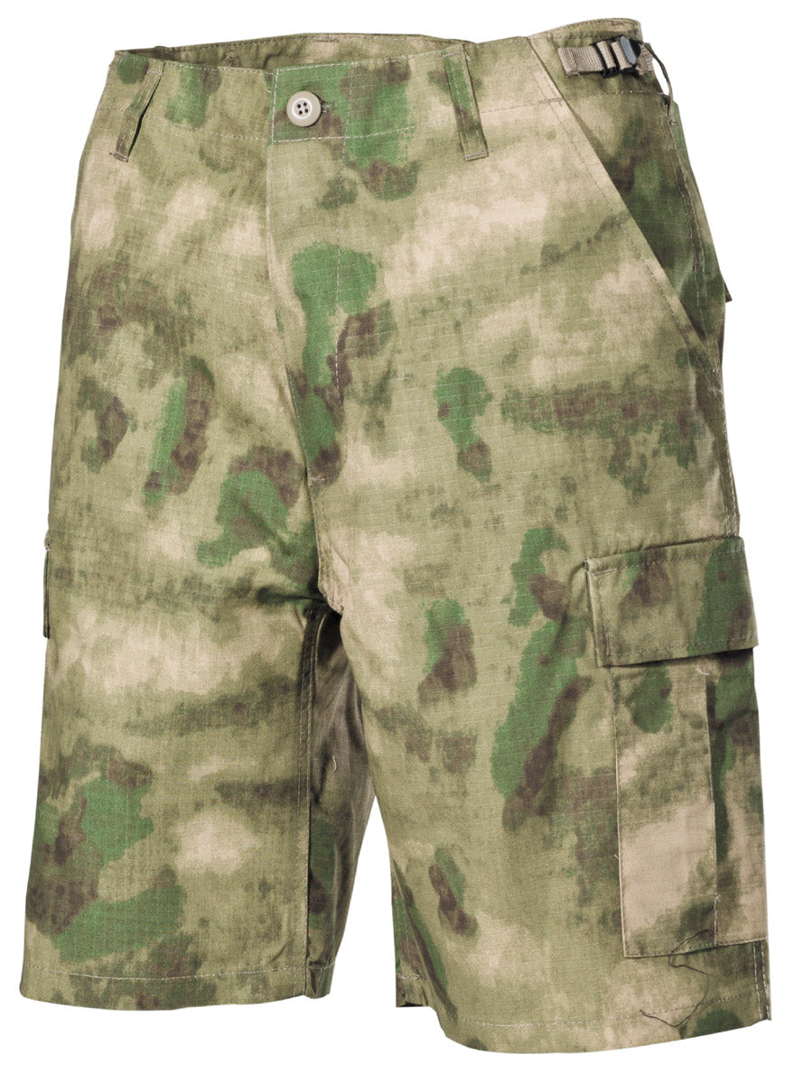 Bermudes américaines, BDU, Rip Stop, camouflage HDT FG