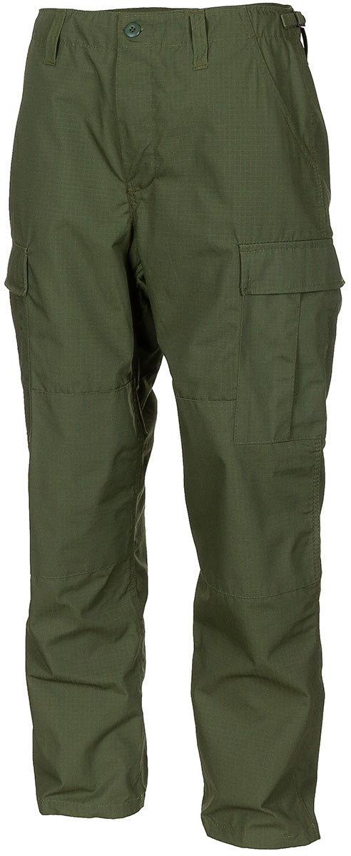 Pantaloni da combattimento americani, BDU, Rip Stop, oliva