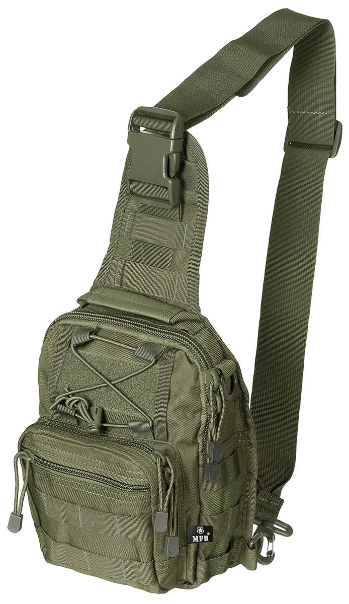 Borsa a tracolla, "MOLLE", oliva