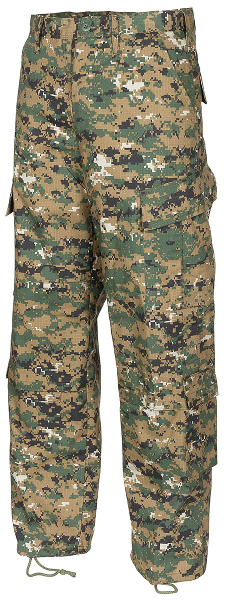 Pantalon de campagne US, ACU, Rip Stop, digital woodland