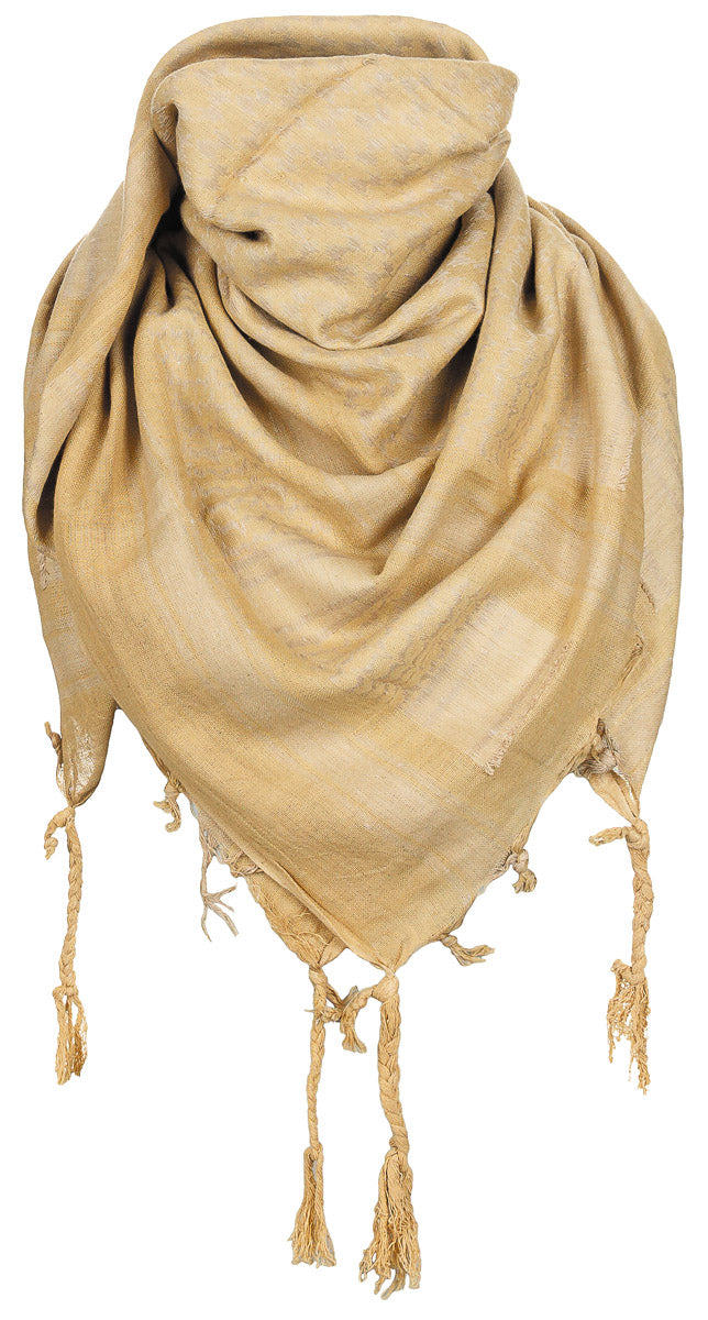 Foulard, "Shemagh", beige coyote