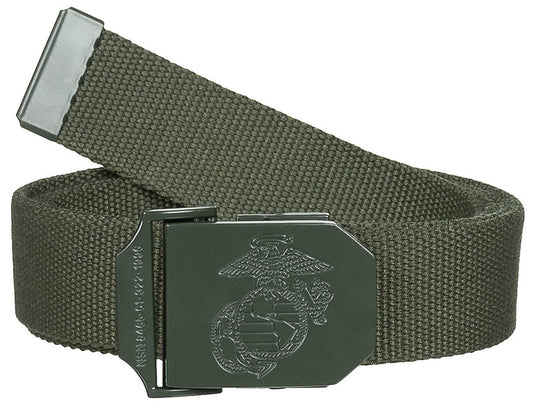 Ceinture USMC, olive, environ 3,5 cm