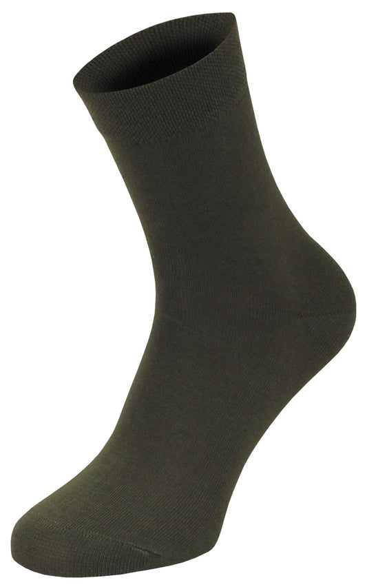 Chaussettes, "Oeko", olive