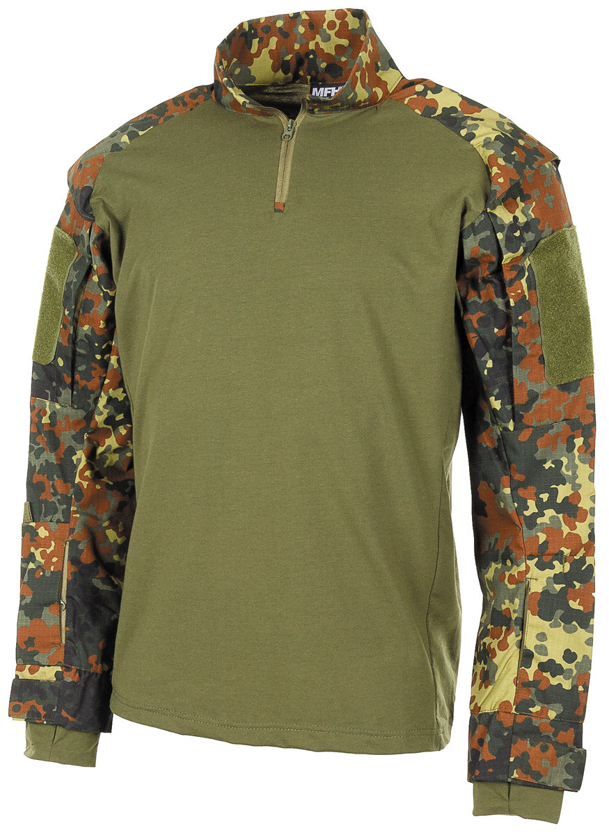 Chemise tactique US, manches longues, camouflage