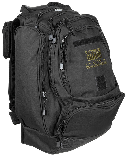 US Rucksack, "NATIONAL GUARD", schwarz