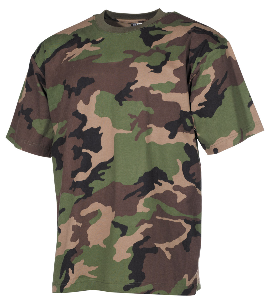 T-shirt US, demi manches, camouflage M 97 SK, 170 g/m²