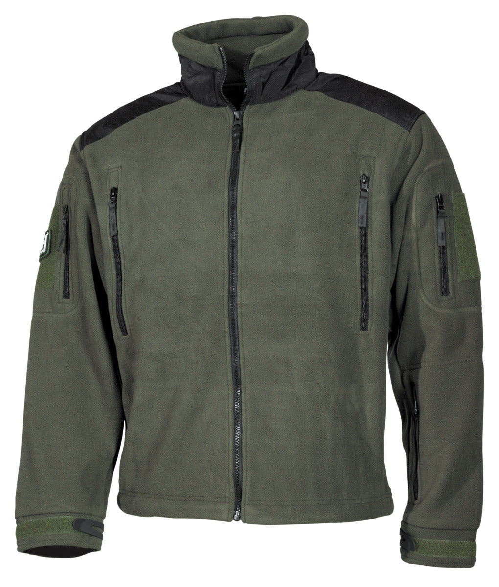 Veste polaire, "Heavy-Strike", olive