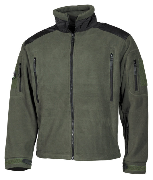 Fleece-Jacke, "Heavy-Strike", oliv