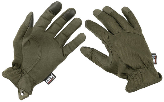 Gants à doigts, olive, "Lightweight"