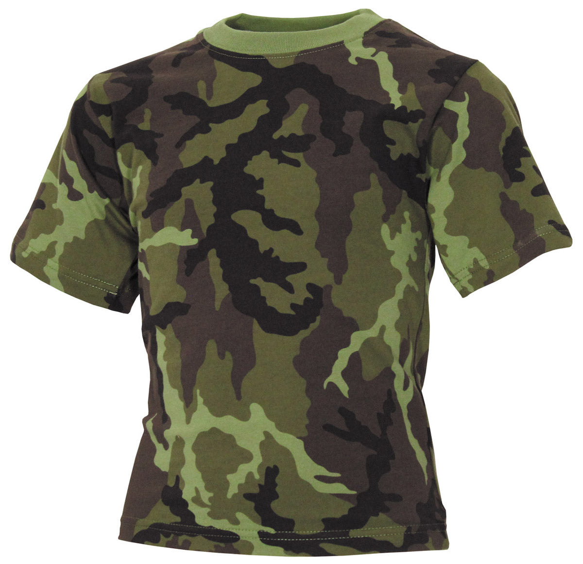 Kinder T-Shirt, M 95 CZ tarn, halbarm, 170 g/m²