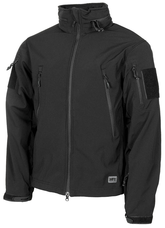 Giacca softshell, "Scorpion", nera