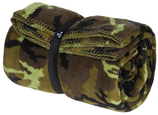 Fleece-Decke, M 95 CZ tarn, ca. 200 x 150 cm