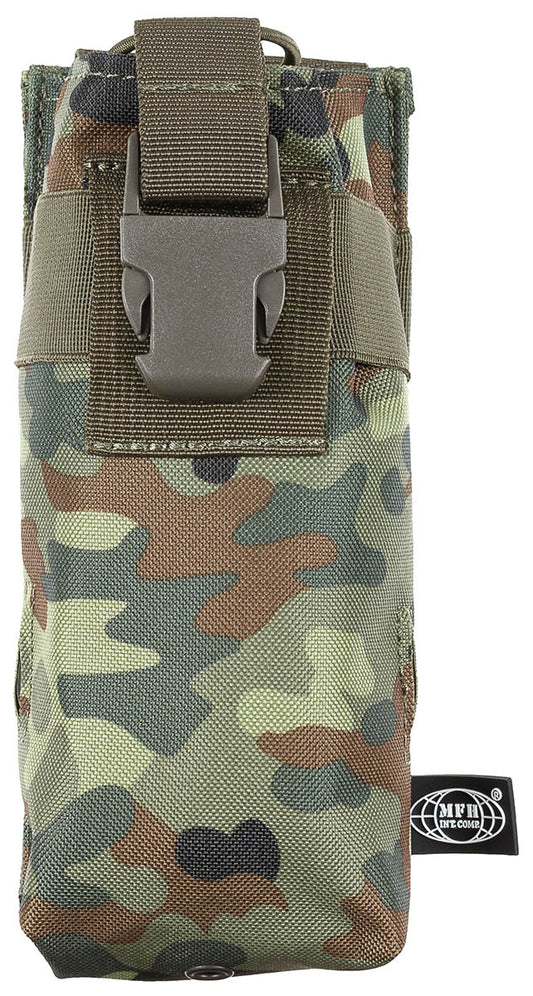 Funkgerätetasche, "MOLLE", flecktarn