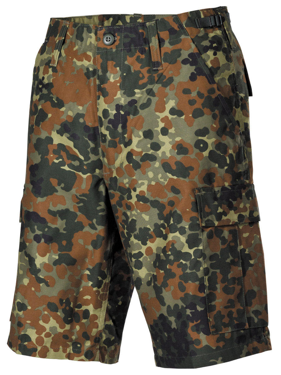 US Bermuda, BDU, flecktarn, mit Seitentaschen