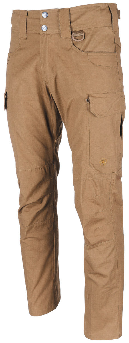 Pantalon tactique, "Storm", beige coyote, rip stop