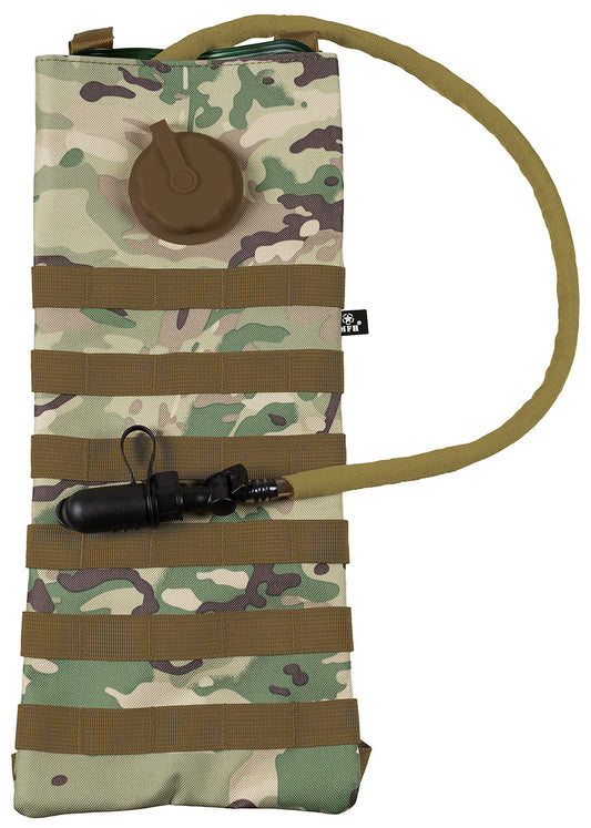 Système d'hydratation, "MOLLE", 2,5 l, avec sac en TPU, opération camouflage