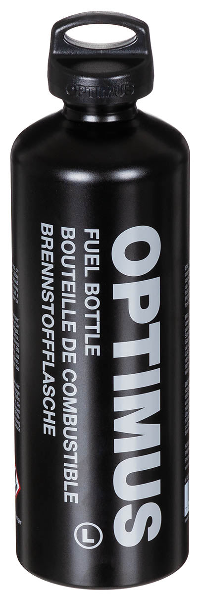 Bouteille de carburant, noire, "OPTIMUS", 930 ml