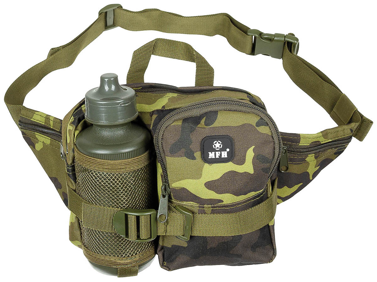 Sac banane avec gourde, camouflage M 95 CZ