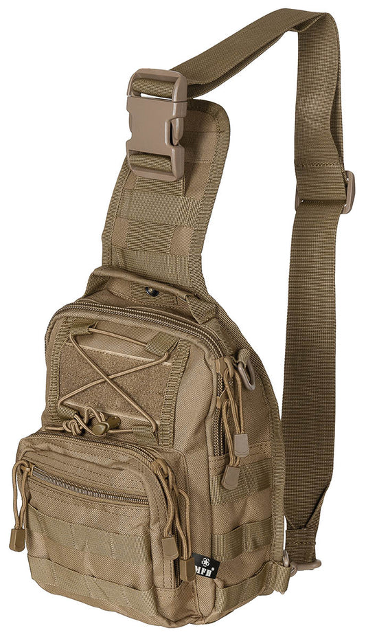 Schulter-Umhängetasche, "MOLLE", coyote tan