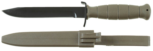 austriaco Coltello da campo BH, oliva, manico in plastica, fodero