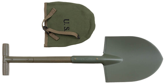 US T-Spade, M10, oliva, con copertura in tela