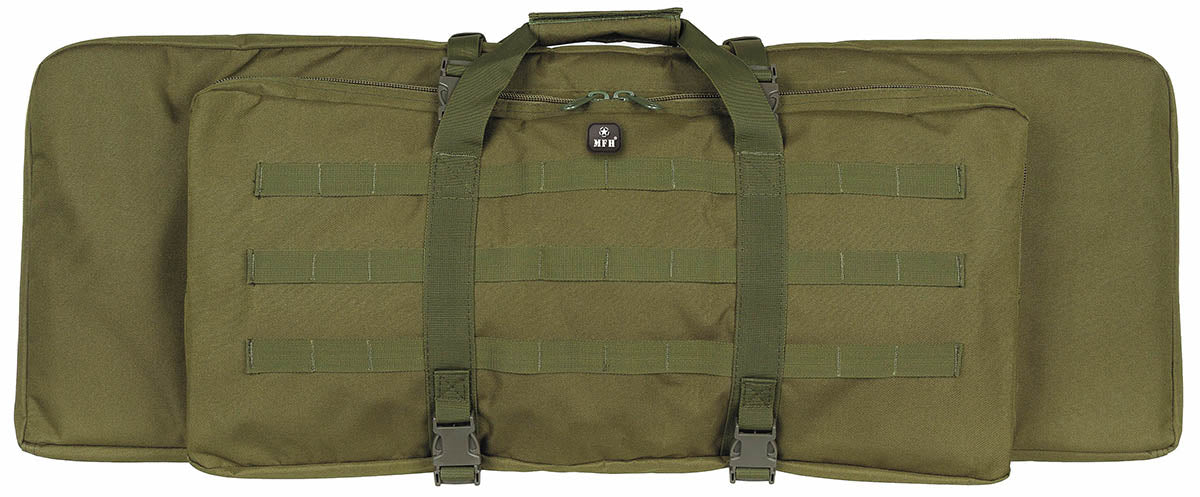 Sac à fusil, olive, pour 2 armes